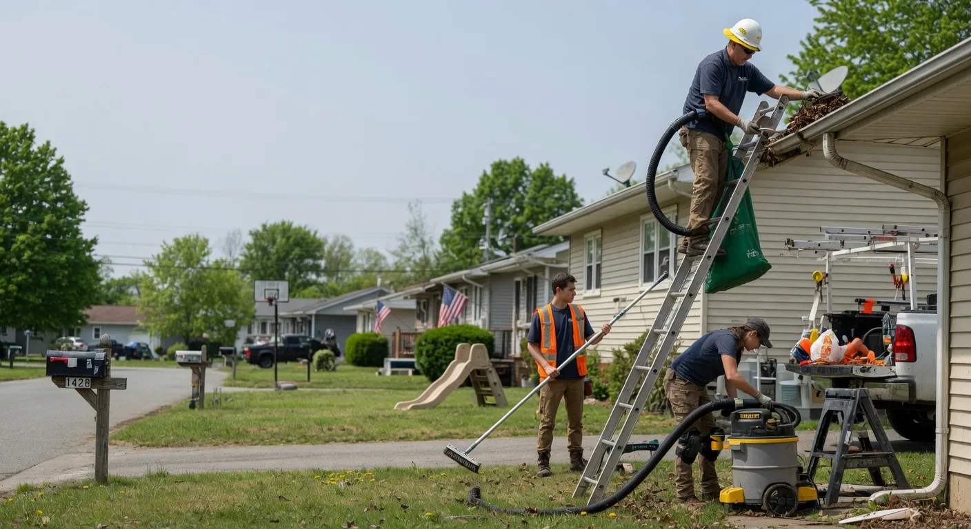 Gutter Installation in Roanoke, IL near me